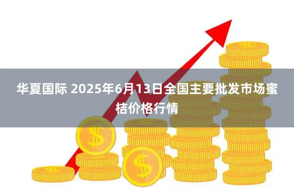 华夏国际 2025年6月13日全国主要批发市场蜜桔价格行情