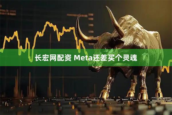 长宏网配资 Meta还差买个灵魂
